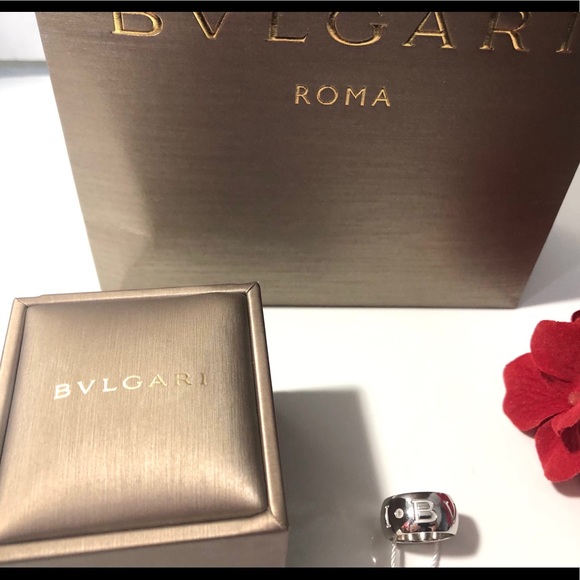 ❤️Bulgari 18k white gold Monolog ring❤️ - Picture 2 of 4
